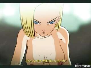 Red Ribbon Grunts Wake Up Android 18  [Dragon Ball]