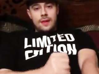 Chris Crocker Solo jerking off