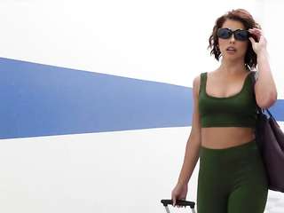 Brazzers - flirty Slender Babe Gia Derza Oiled up and Analyzed Hard by Small Hands