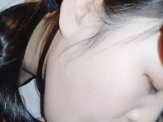 生フェラ　21才　個人撮影