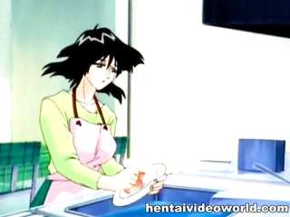 While the husband is at work, many men fuck one japan Over 40