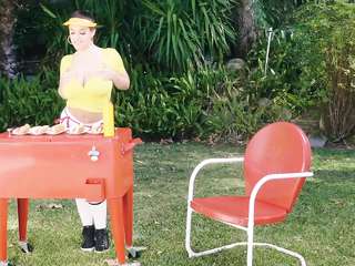 Solo Star Angela White knows her way around Big Buns, and Huge Tits