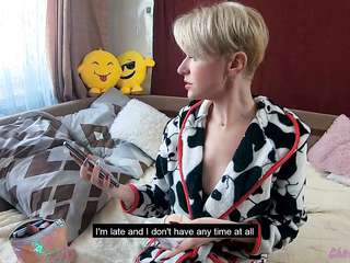 WOMAN fucked in all holes before leaving. DP