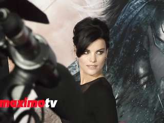 Jaimie Alexander Is Almost Nude in Daring Sheer Floor-Length Dress