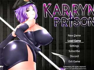 Karryn's Prison [RPG Hentai game] Ep.1 The new warden help the guard to jerk off on the floor