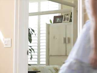 The young maid is tied up and fucked by the master's son.