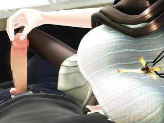 [MMD] Flim13 Handjob during the lecture