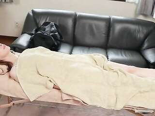 The bride fucked her friend on the couch 69.