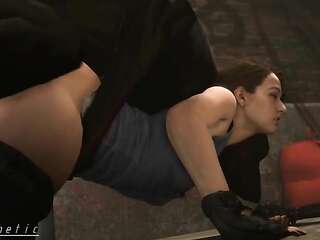 Jill Valentine x Cerber (Resident Evil sex)