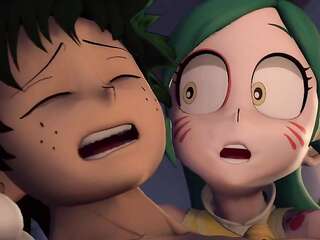 Ragdoll Pawjob (My Hero Academia sex)