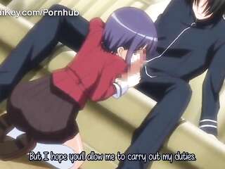 Hot Hentai Guy Fucks his Nanny