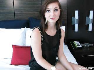 Natalie - My First Natural Red-Haired Pussy