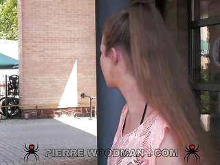 Young beauty Olivia Sparkle gets her pussy fucked well in the hotel