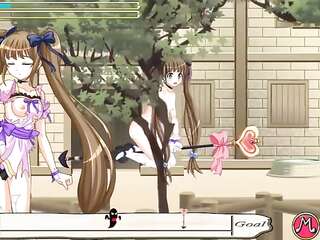 ดี สาว มี มีเพศสัมพันธ์ กับ monsters ผู้ชาย ใน twintail มายากล การกระทำ hentai ryona เกม ใหม่ gameplay