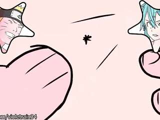 Naruto goes to the world of Sword Art Online and fucks Sinon