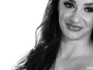 Big tit AT AGE kneads ass fuck with a dildo getting hard fuck from her husband