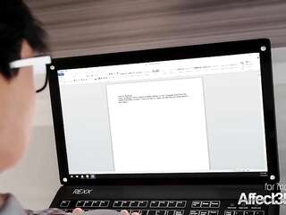 Corporate Training - 3D Futanari Animation