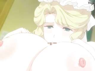 Hentai Porn - Maid won't stop until she'll drain every drop of your cum