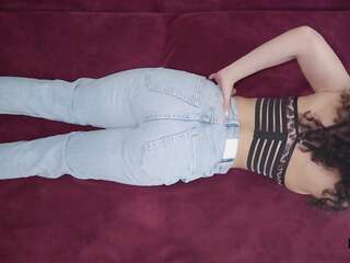 I'm such a slutty stepsis! I asked for a massage and got ass fucked