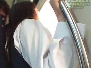 Reluctant Schoolgirl Helplessly FUCKED on Train