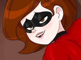 Helen Parr Mommy's Day Doggystyle (RED)