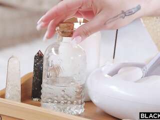 Sexy girl Aria travel the world bohemian life and fucking black guys