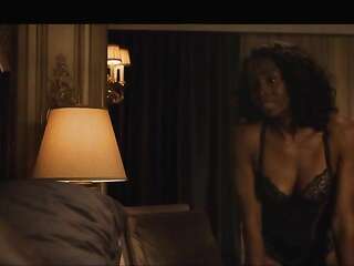 A black Over 40 gets up naked from bed in The Good Fight