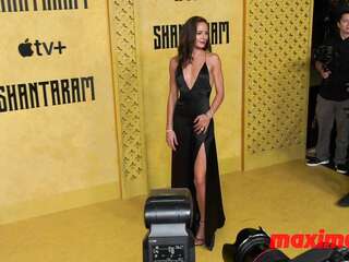 Antonia Desplat attends Apple TV+'s -Shantaram- premiere in Los Angeles