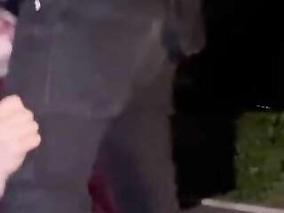 A blowjob on a scooter is not for wimps