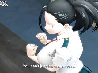 Momo babysits a Nomu (my hero academia)