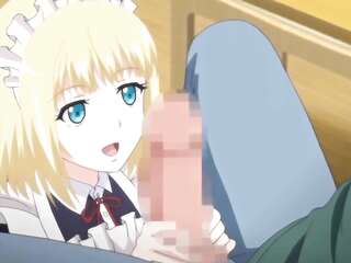 Neko the maid at the hentai vulgar appeared