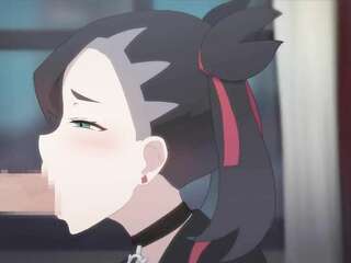 Marnie Sucking Cock. [Pokemon]