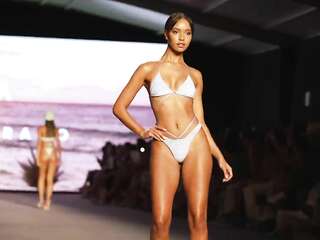 Staci Lyon in Slow Motion  Miami Swim Week 2021