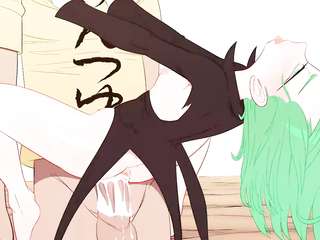 Tatsumaki - un interested Saitama used by Tatsumaki (2d chick gets high on the dick) [One Punch man]