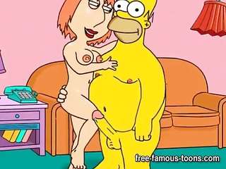 Griffins and Simpsons wife exchange 69