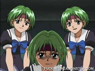 Girl Bounded And Probed By Evil Friends Anime