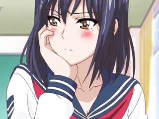 アニメの学生が初めてしゃぶってファック