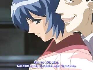 Hentai girls slap each other's nipples with their palms