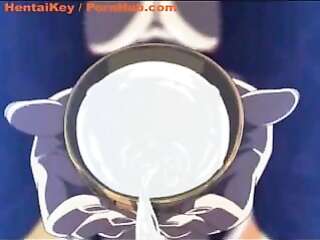 A beautiful young woman is being stroked with a fragrant vagina