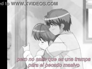 Hentai-Porn sketches "Sex Friend" with BGM Spanish subtitles