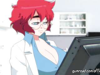 Visit to the doctor gets hot (Dr. Maxine)