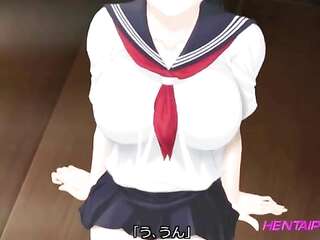 BIG Boobs 3D HENTAI TUBE Stepsister & Boy OUTDOOR Fuck Japan