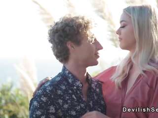 In the swingers resort strangers fucking outdoors