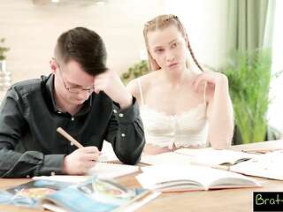 Ivi Rein seduces stepbro- -My pink pussy is good enough for you now.