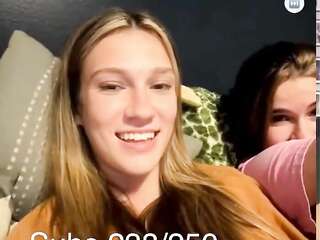 Teen Girls Show Their Boobs on Livestream