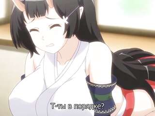 眼鏡をかけた男との変態セックスで巨大なおっぱいが揺れている