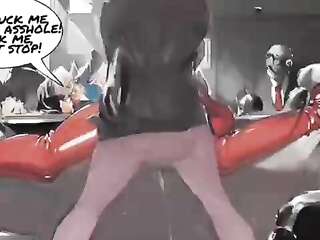 BBW/ Comic/ Toons flirty ebony