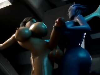 3D Alien Hentai Tube Bed Sex Big Ass Futanari Missionary Rule34 Porn