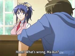 I touch the waitress's ass and she sucks me off behind the bar [english subtitle]