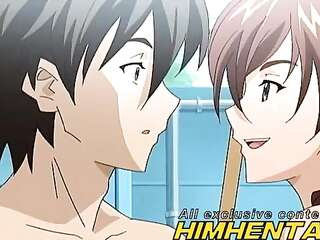 私の義理の弟がお尻に射精 - 無修正エロアニメ